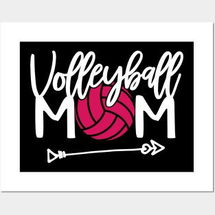 Volleyball Mom T-Shirt Mothers day Gift Posters and Art